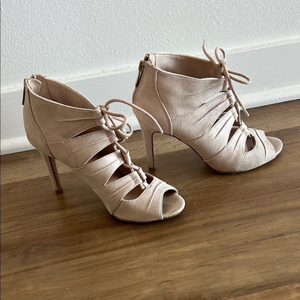 Kelly & Katie Lace-Up Heels